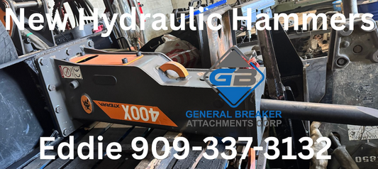 750ftlbs. XTERRA Skidsteer hammer silent type
